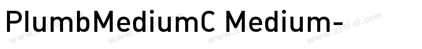 PlumbMediumC Medium字体转换